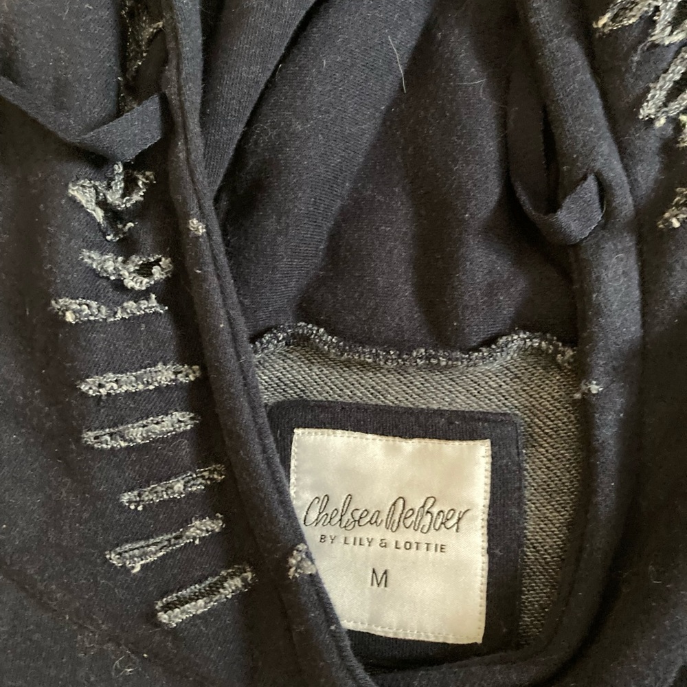 Women’s Chelsea DeBoer distressed hoodie